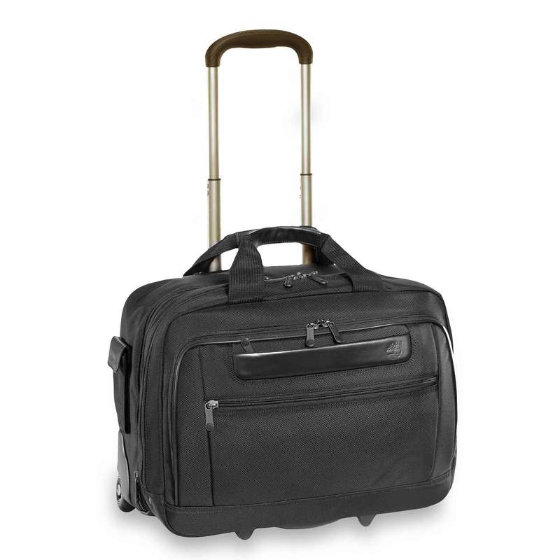 Laptop Briefcase with wheels (37L), , large